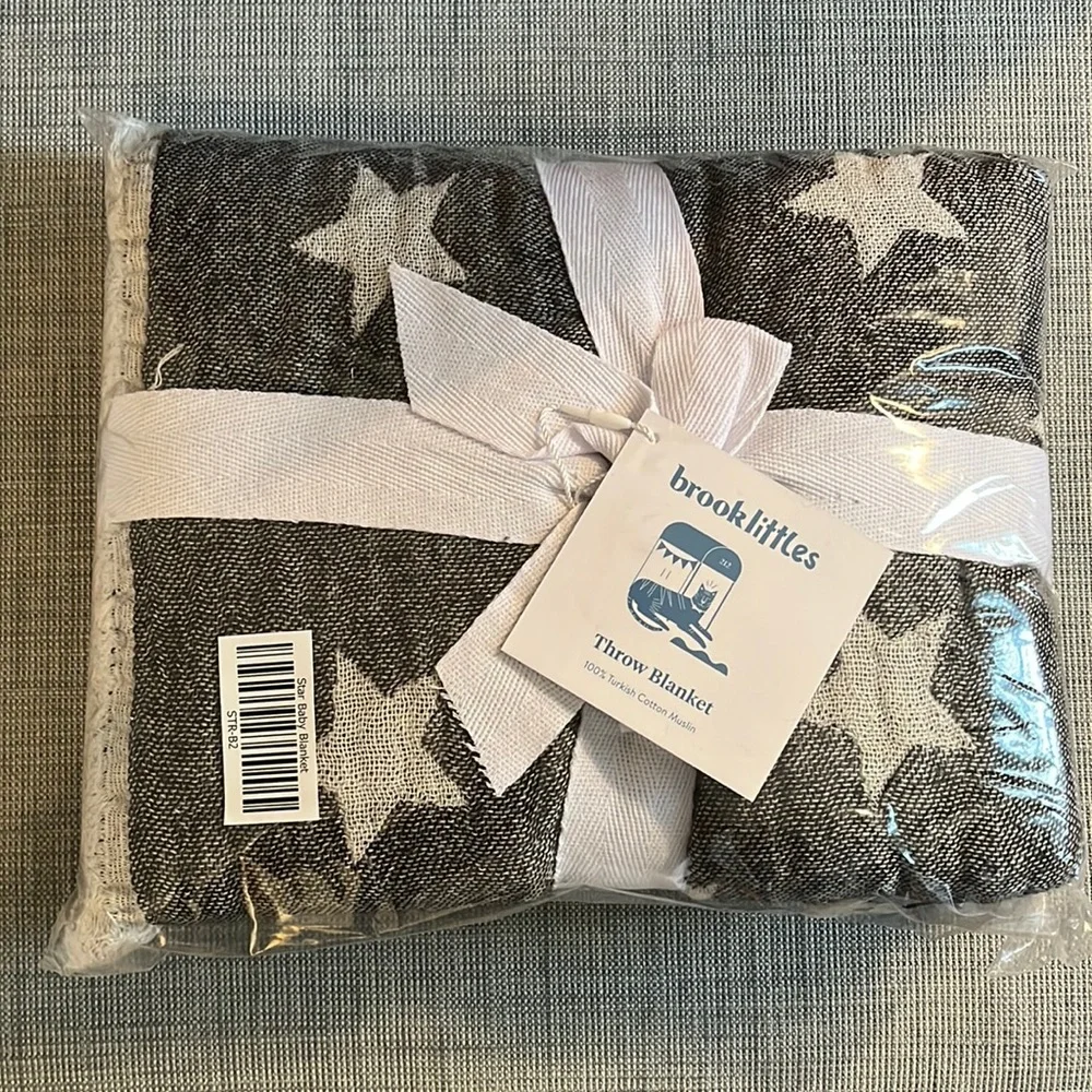 Brooklinen Stars Baby Blanket brand new in package - Picture 1 of 6